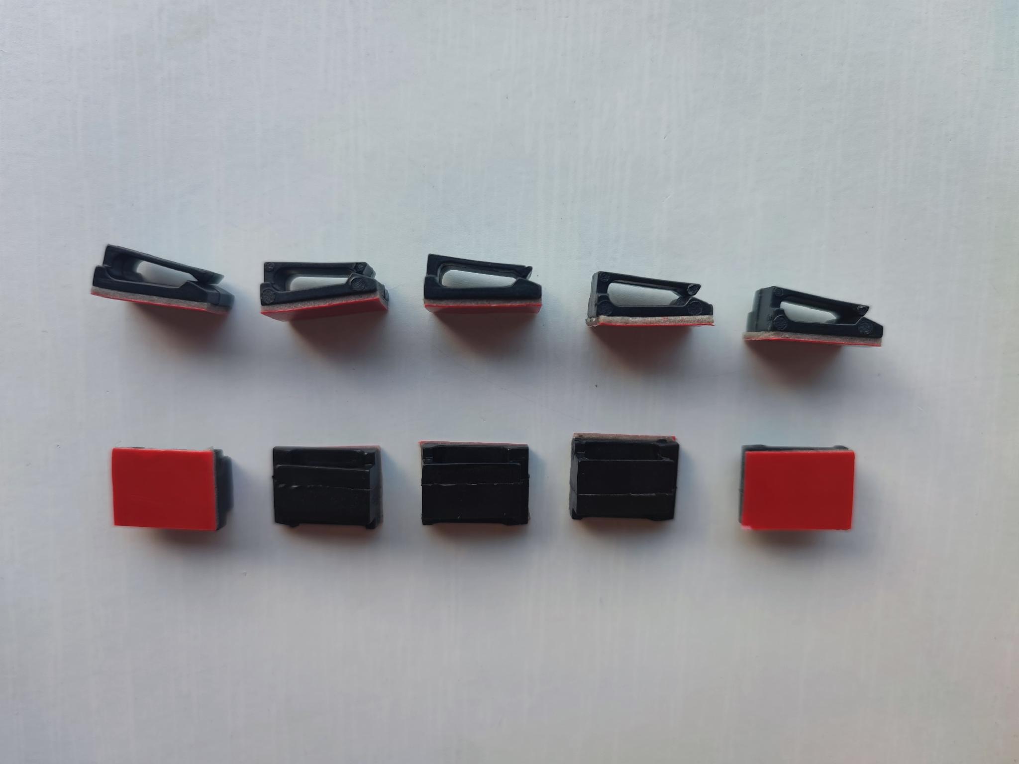 Тримач на скотчі 3M для фіксації та організації кабелю органайзер фіксатор 10 шт. Small Option (265401) Тримач на скотчі 3M для фіксації та організації кабелю органайзер фіксатор 10 шт. Small Option (265401)