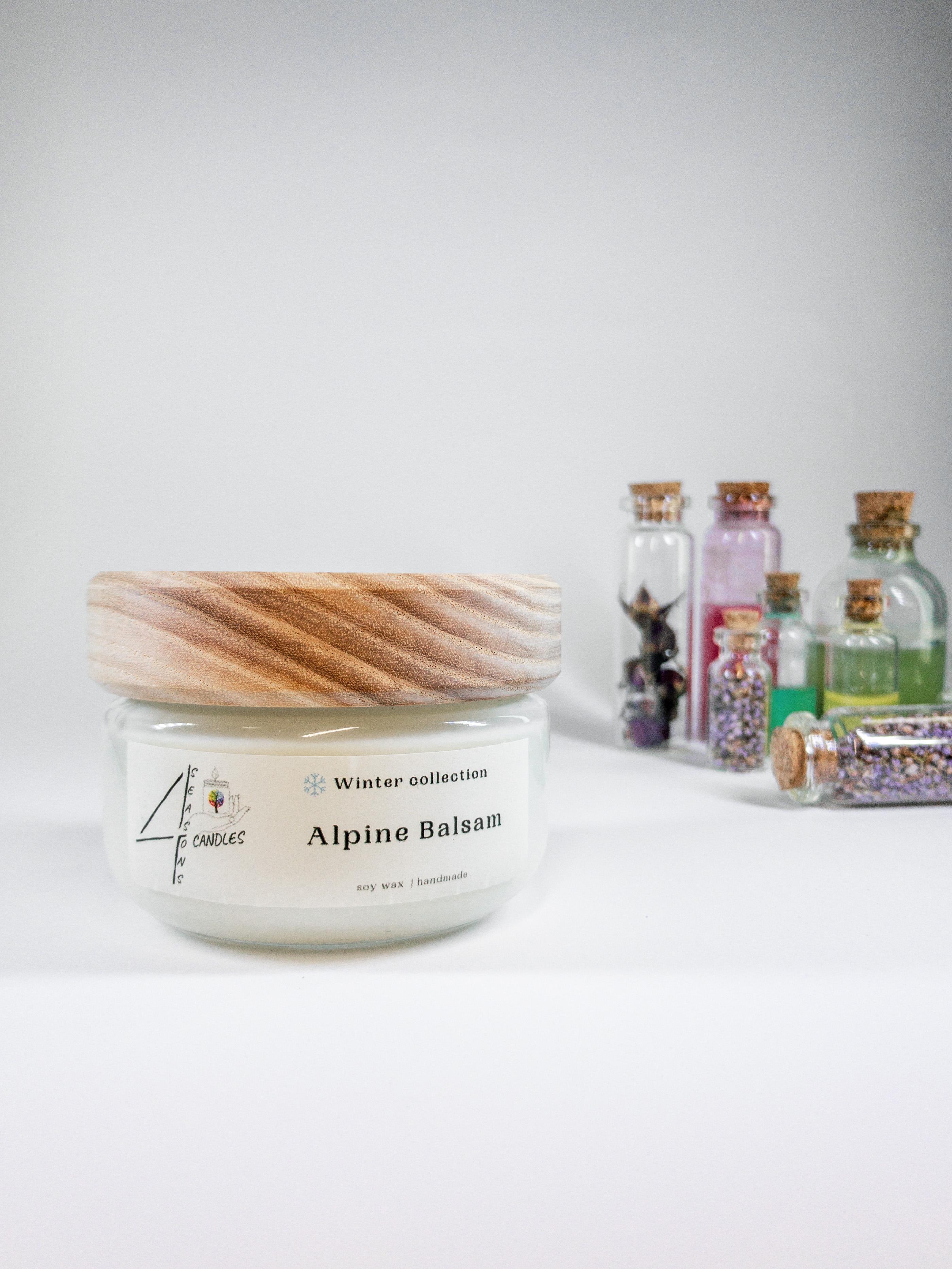 Аромасвечка 4 Seasons Candles Альпийский бальзам соевый воск 100 мл - фото 1