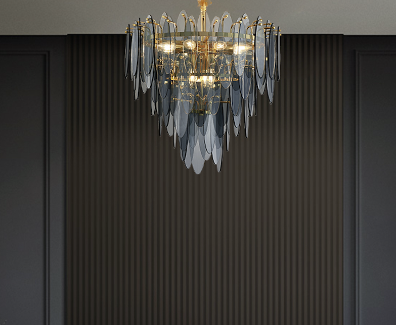 Подвесная серия люстр CURZON STREET Graphite (058856/600)