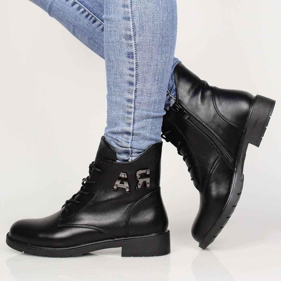 Ботинки женские на шнуровке 327217 р. 40 25,5 см