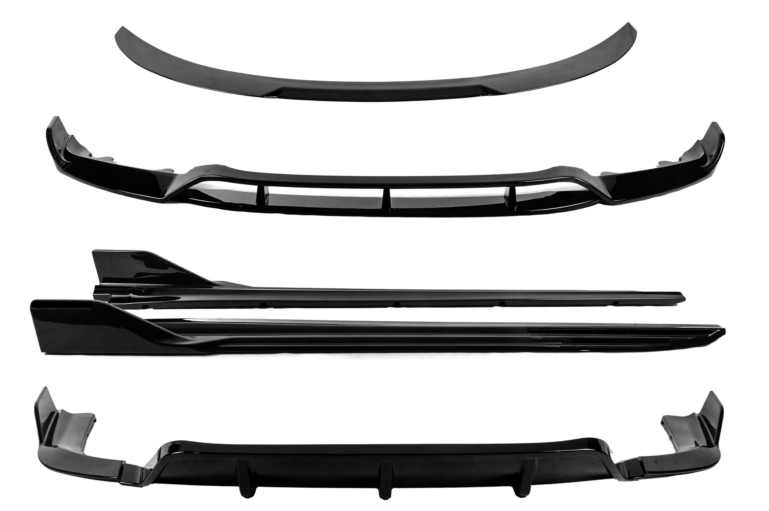 Комплект обвесов GBT Warrior для M-Sport для BMW X6 F-16 2014-2019 гг. abs-пластик Черный (170177)