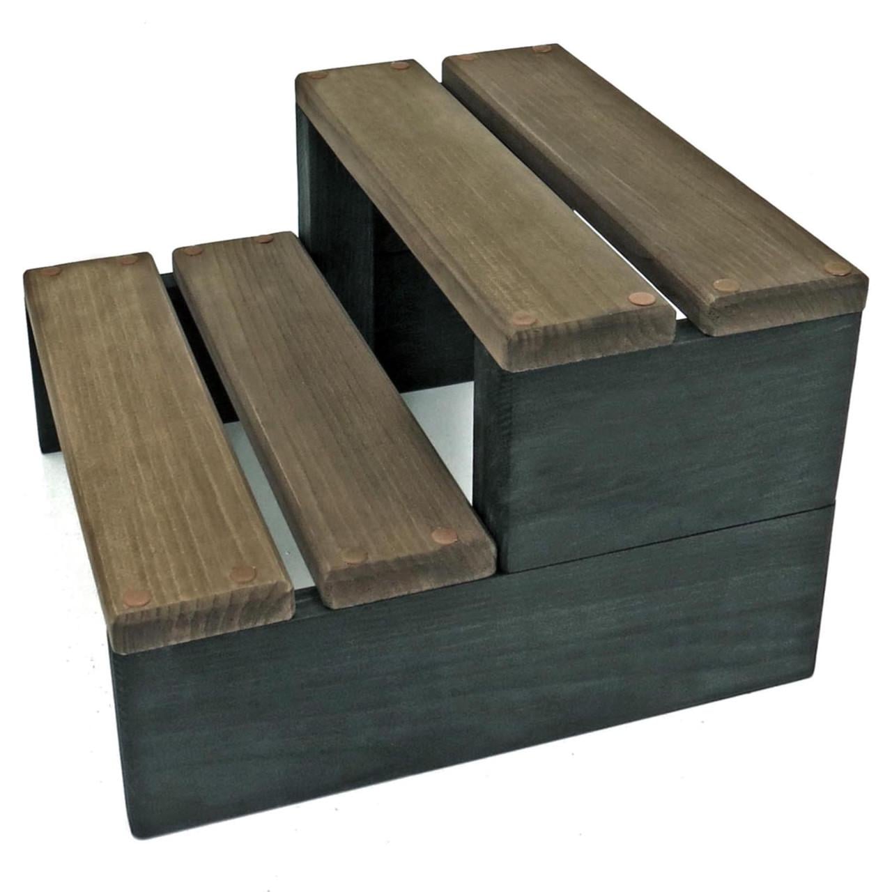 Скамейка-ступенька из дерева Ниагара Венге/Сепия (ССТ-00071208)