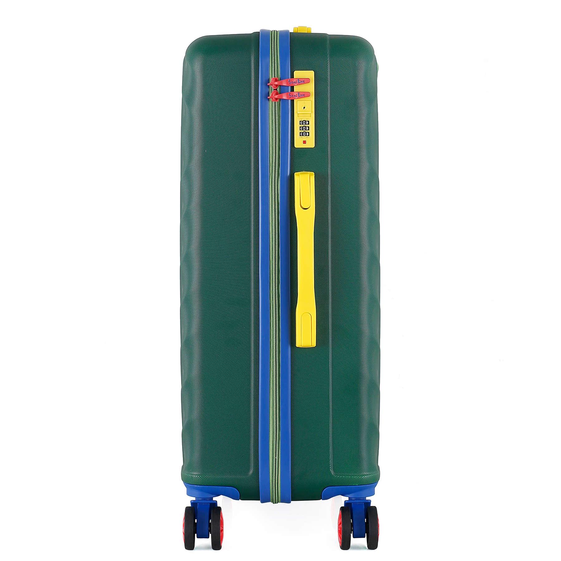 Валіза SEMI LINE 24" Dark Green (T5805-2) - фото 3