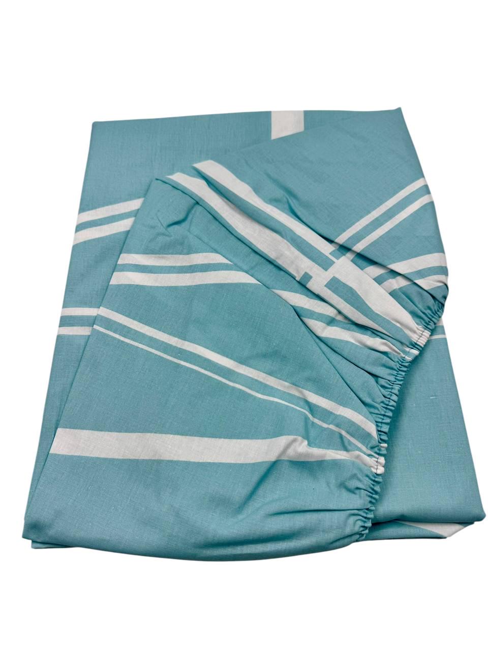 Простыня Плитка на резинке бязь голд 90х200 см (G-14-011/x90)