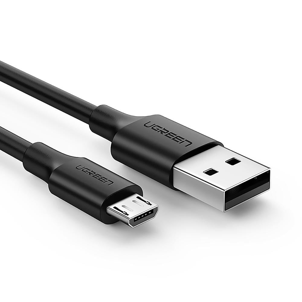 Кабель USB на MicroUSB 2.4A UGREEN US289 1 м Black (60136)