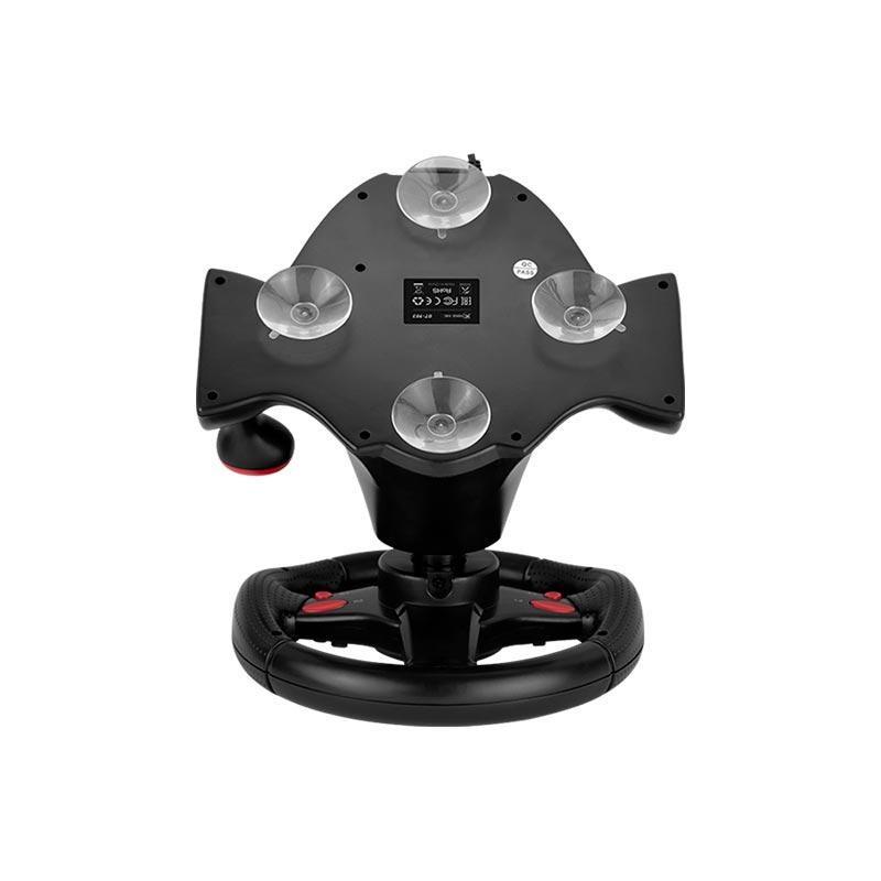 Игровой руль Xtrike ME GP-903 Racing Wheel Black (020202) - фото 3