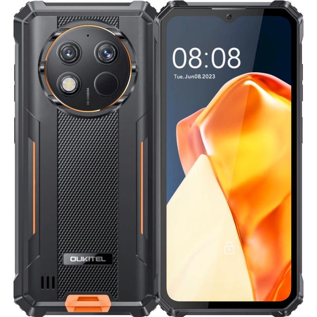 Смартфон Oukitel WP28S IPS 4/128 Гб NFC 10600 мАч Black/Orange - фото 2