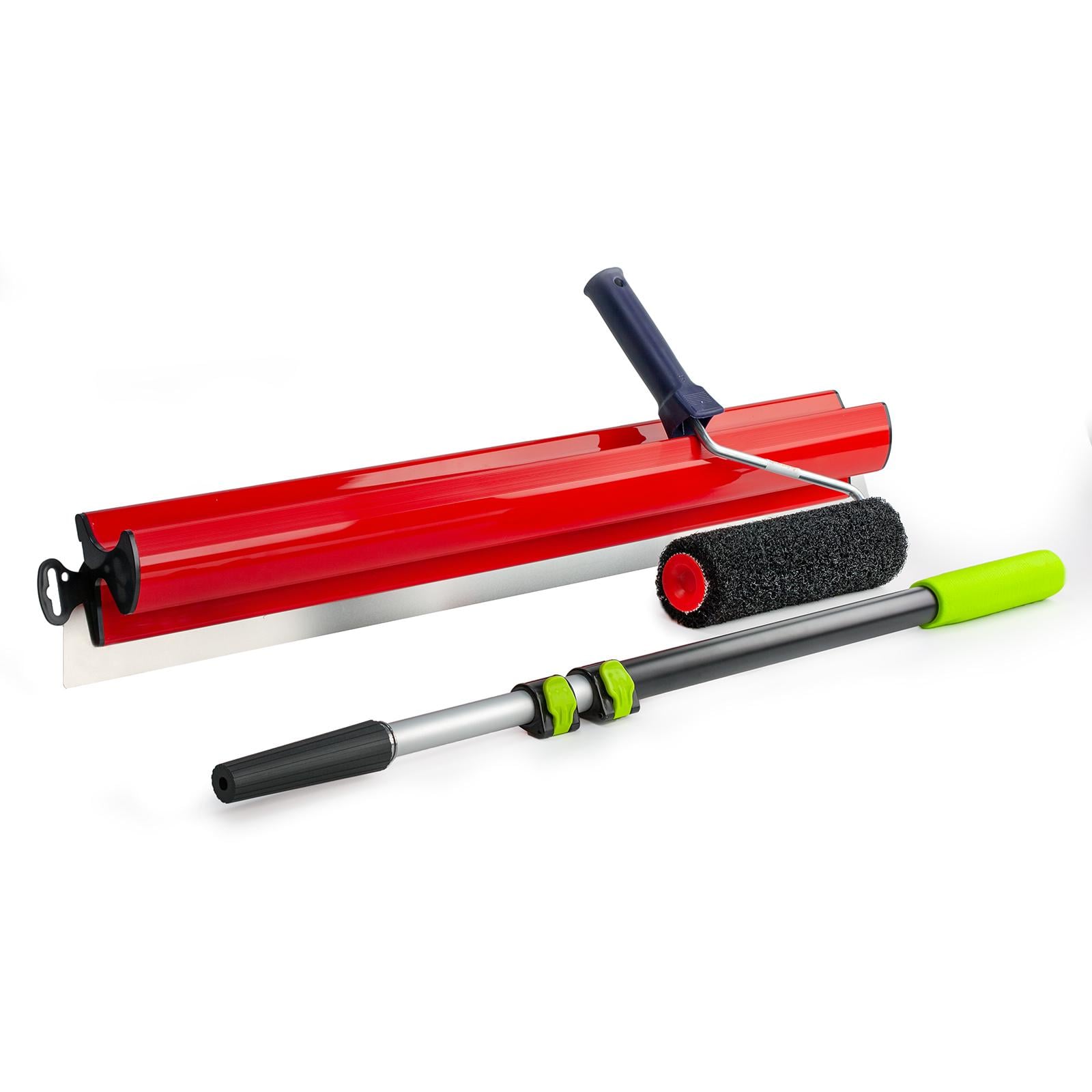 Набор для шпаклевки шпатель 80 см лезвие 0,4/валик 22 см/удлинитель 65-145 см (800G4A_7102_1_7)