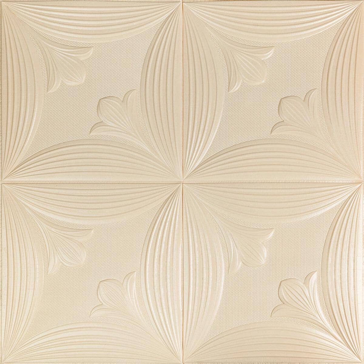 Панель 3D 700х700х6 мм Бежевий (SW-00001960)