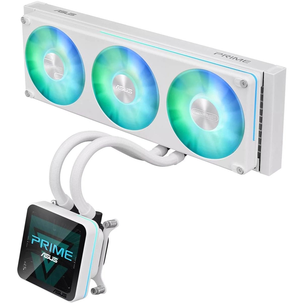 Система водяного охлаждения Asus Prime SLC II 360 ARGB LCD 350 Вт 360 мм 2600 об/мин White (90RC01W2-B0EAY0)