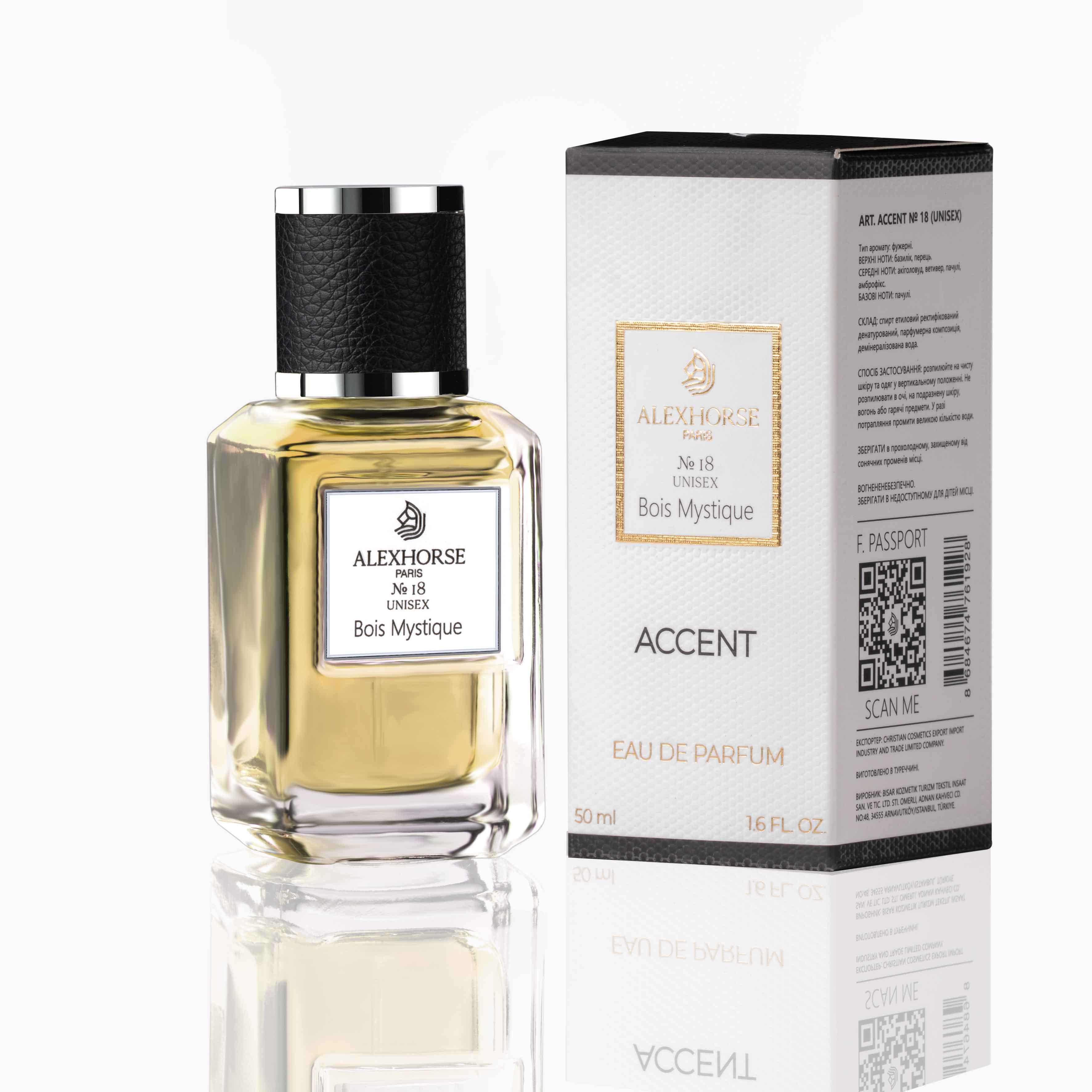 Парфюмерная вода унисекс AlexHorse Bois Mystique 50 мл