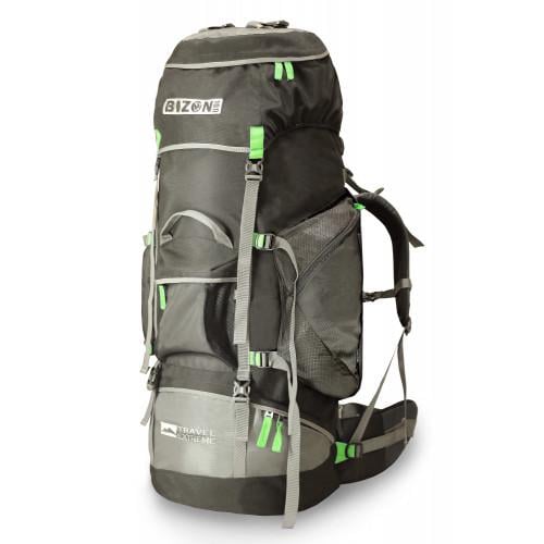 Рюкзак Travel Extreme Bison 100  Black/Green (1060-ТE-Р001BG)