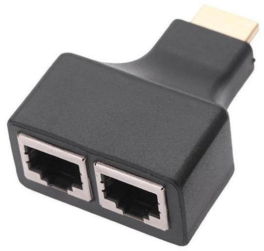 ᐉ Удлинитель HDMI по RJ45 витой паре до 30 м UTP