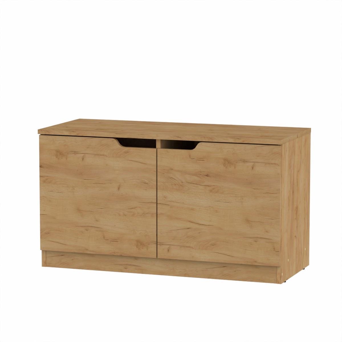 Тумба для взуття Компаніт ТО-13 90х38х50 см Дуб крафт золотий (25393278)