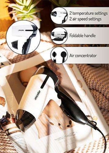 Фен Mesko MS 2262 1000W (id_1501) - фото 5 Фен Mesko MS 2262 1000W (id_1501) - фото 5