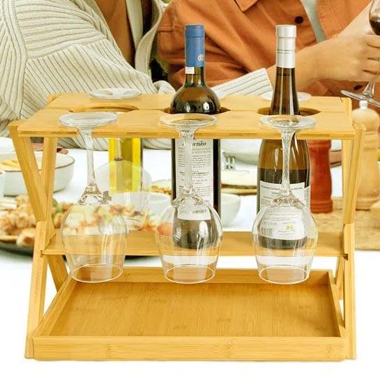 Полка для вина настольная Комбел Карри (Впс-004703)