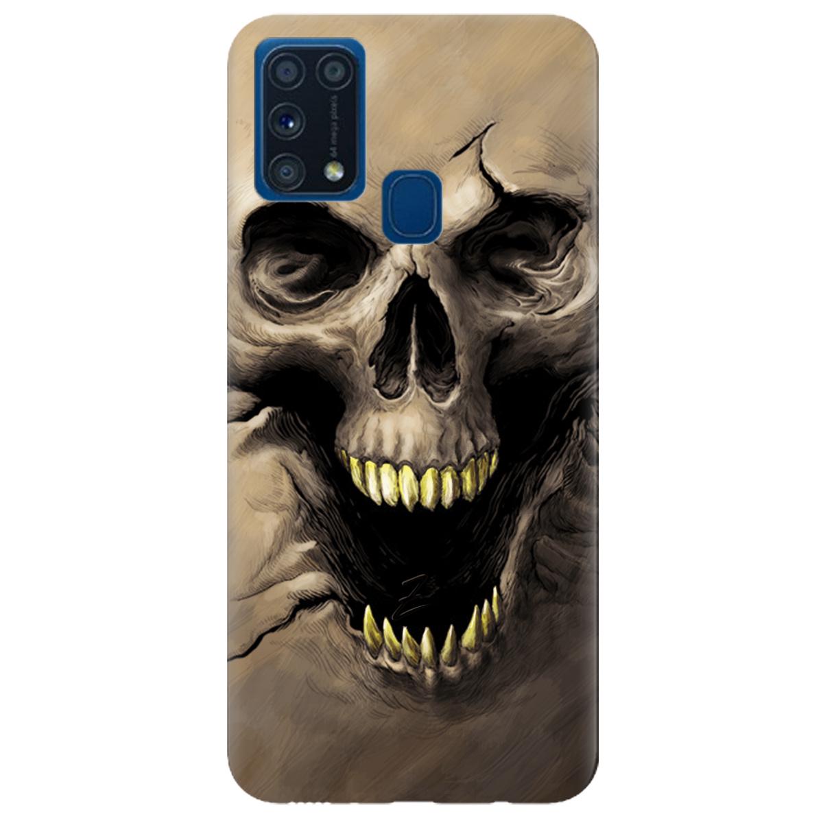 Силіконовий чохол Zorrov для Samsung Galaxy M31 - Skull (14190040056097689)