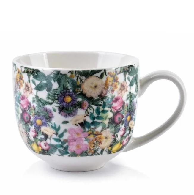 Комплект чашек фарфоровых Flora Ellie 380 мл 6 шт. (30117)