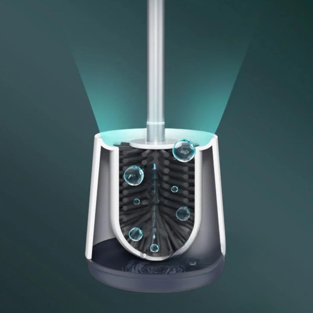 Йоршик для туалета AVA силиконовая White (393974292) - фото 3