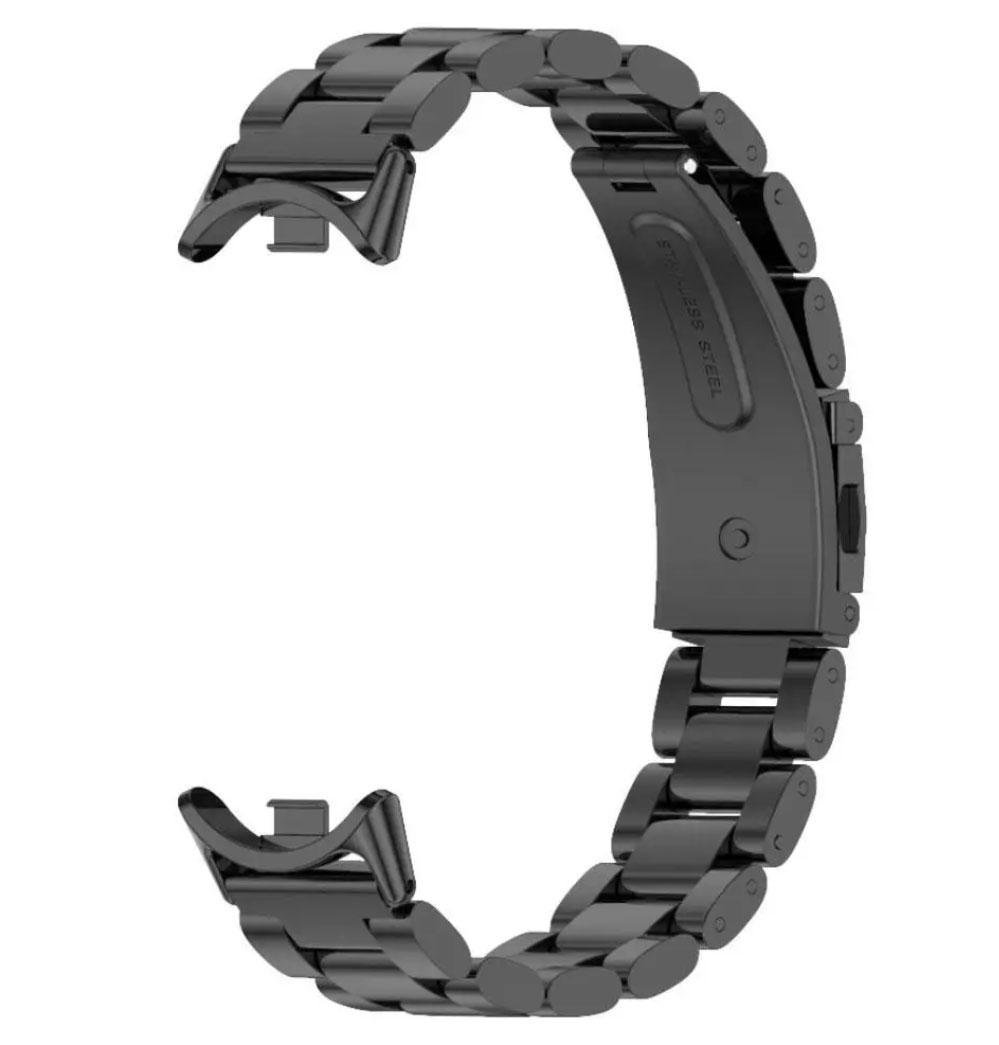 Металевий ремінець Mijobs для фітнес браслета Xiaomi Smart Band 10 Black (2726155782)