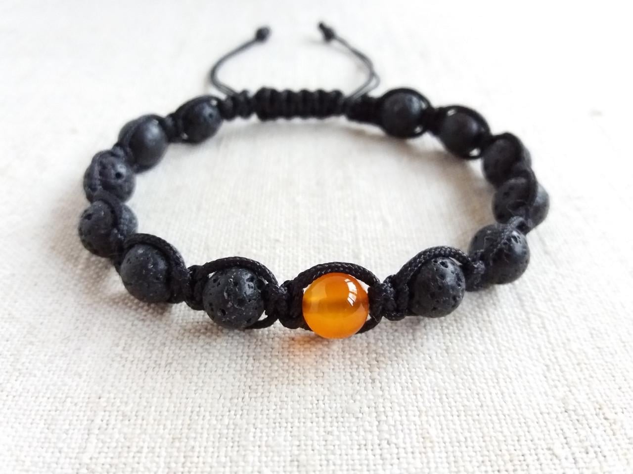 Браслет Шамбала Лава/Сердолик (1120315789) Браслет Шамбала Лава/Сердолик (1120315789)