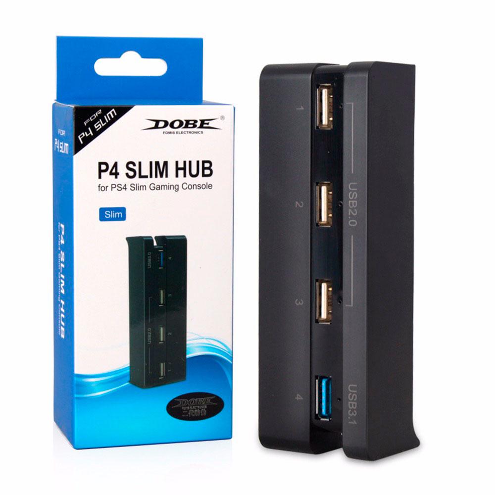 USB Hub на 4 порти  Dobe PS4 Slim для Play Station 4 - фото 6