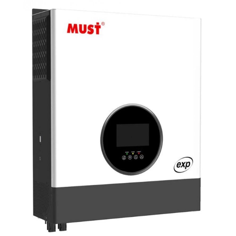 Инвертор солнечный гибридный Must PH19-6248 EXP 2MPPT 6,2 кВт (30686641)