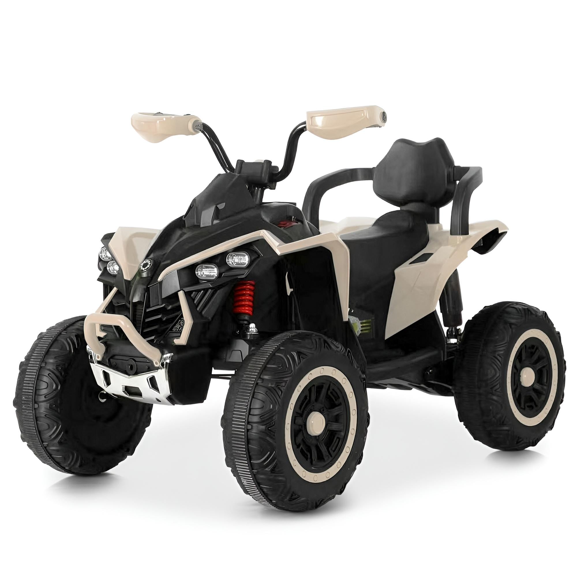 Детский квадроцикл Bambi Racer с пультом управления Бежевый (M 6381EBLR-13)