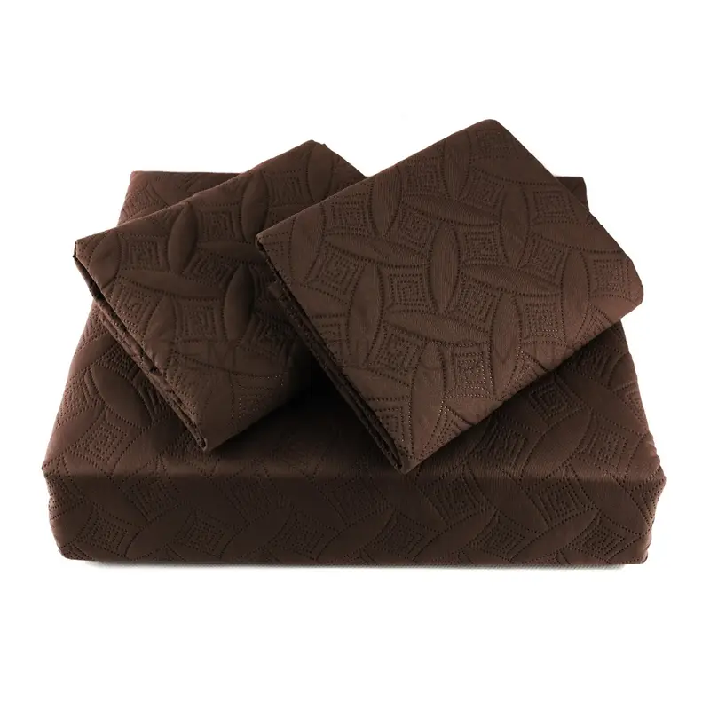 Комплект текстилю ТЕП Vintage покрывало 220х240 см наволочка 50х70 2 шт. полиэстер Коричневый (DR014240)