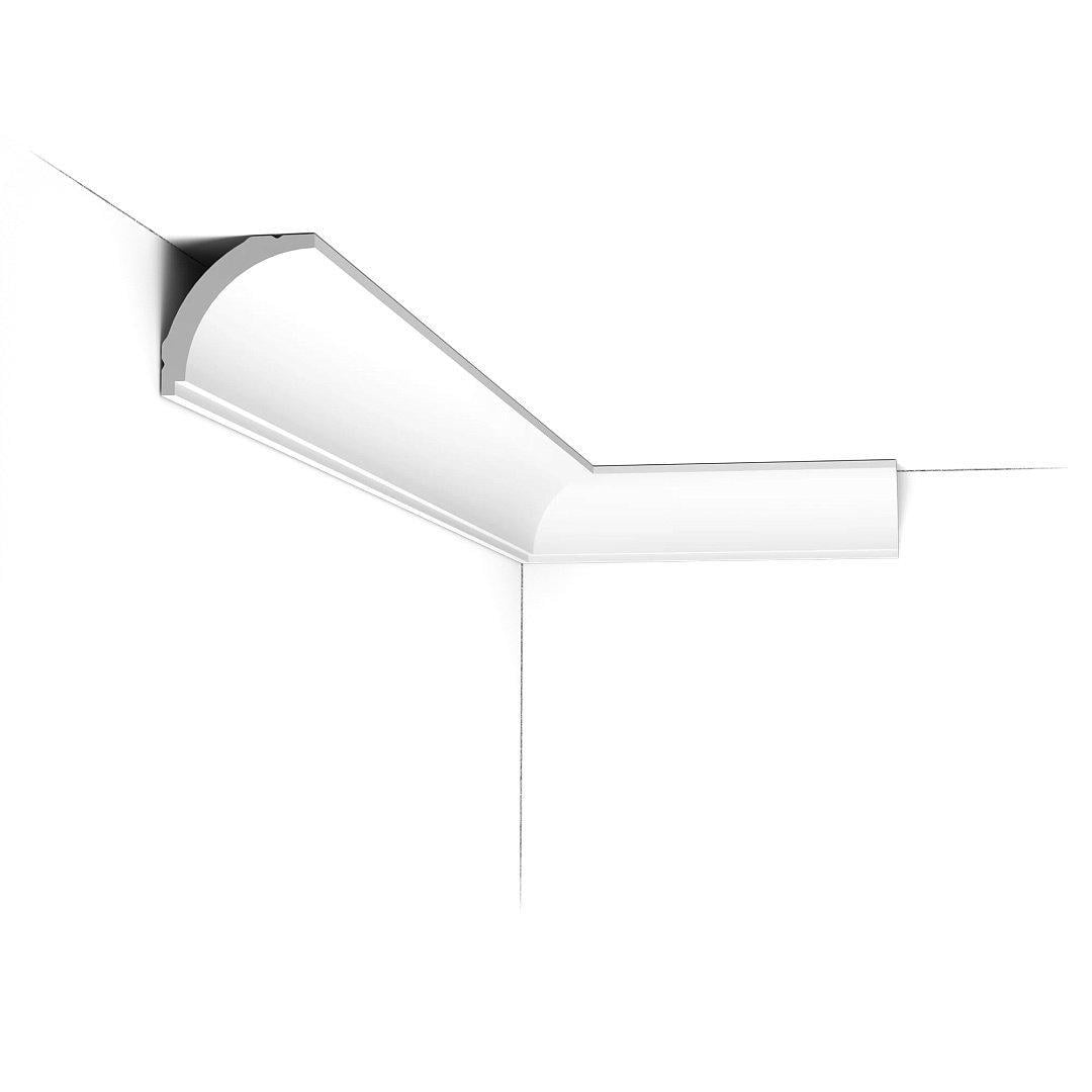Карниз дюрополімерний Orac Decor CX109 жорсткий 44х44x2000 мм (29070887)