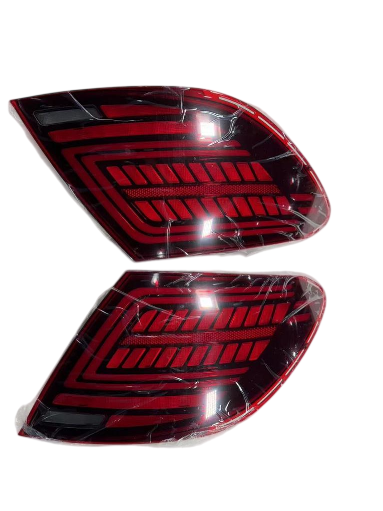 Задние фонари GBT LED V2 для Mercedes C-class W204 2007-2015 гг. поликарбонат 2 шт. (132295)