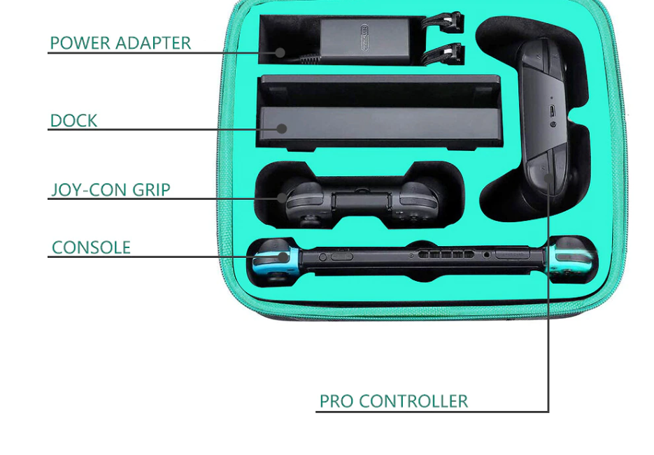 Кейс Travel Animal Crossing с ручкой для Nintendo Switch OLED - фото 2 Кейс Travel Animal Crossing с ручкой для Nintendo Switch OLED - фото 2