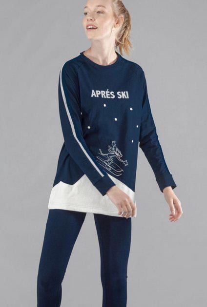 Пижама женская Gisela 1552 M Синий (12635932)