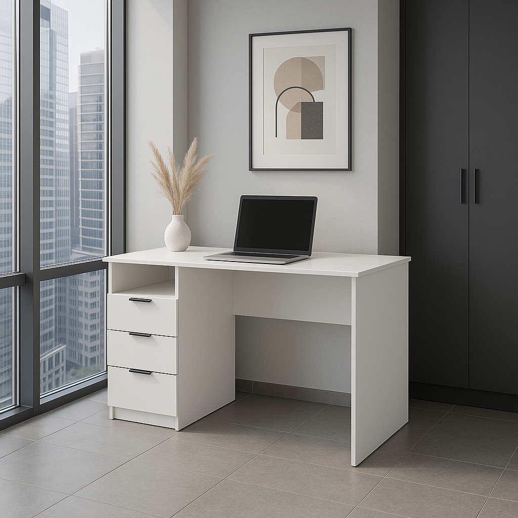 Стол письменный СП1 3Я SENAM 750х1100х500 мм ДСП Белый