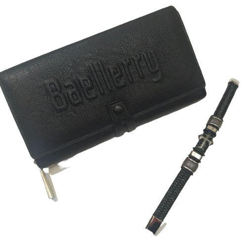 Набор подарочный кошелек Baellerry Guero с браслетом King Cross
