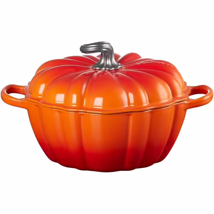 Жаровня Le Creuset Calabaza Cocott у формі гарбуза з кришкою 4 л 24 см Помаранчевий