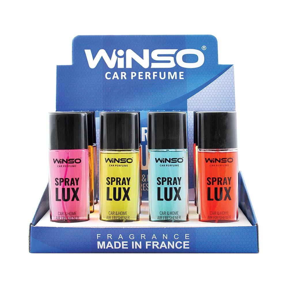Ароматизатор Winso Lux Spray MIX №1, 55ml, 12шт набор