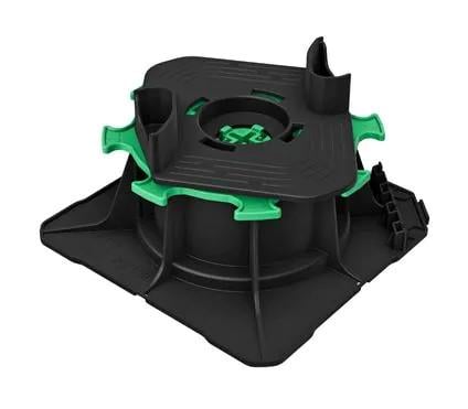 Регулируемая опора JouPlast EASIO 80-130 мм для террасной доски с автокорректором уклона 1-5%