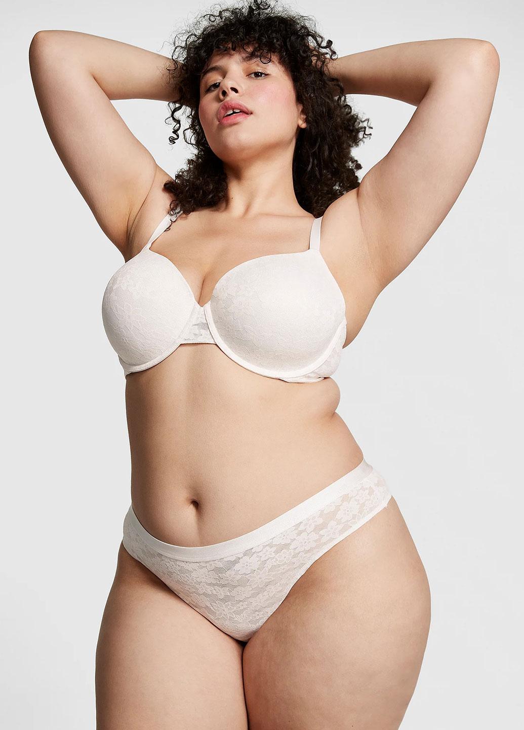 Трусики Victoria's Secret M Белый (7040000844429Q9ZM)