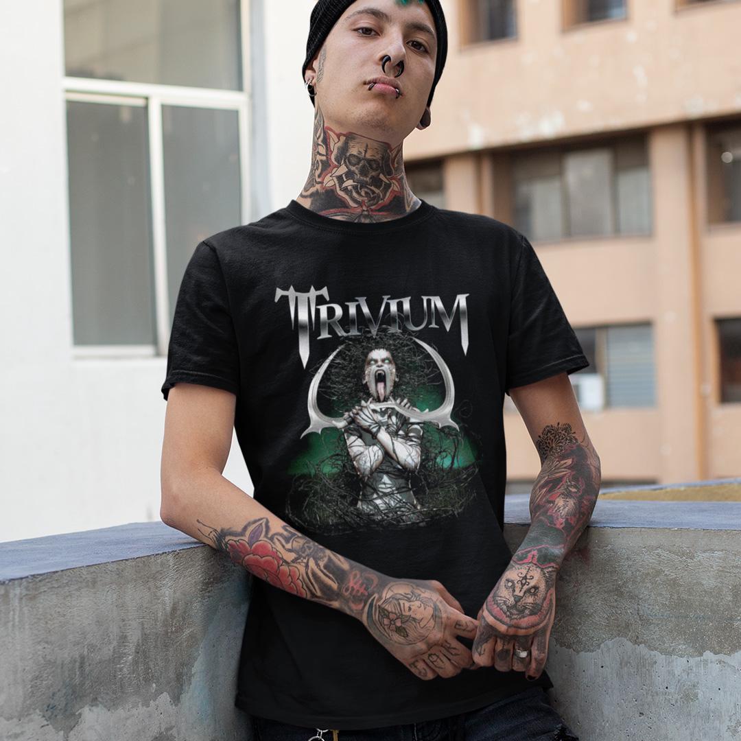Футболка унісекс Trivium Witch S Чорний (00000009772)