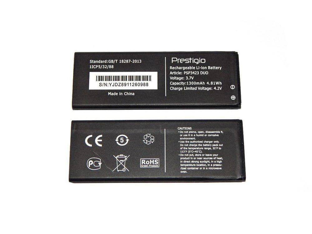 Аккумулятор для Prestigio PSP3423 Wize R3 1300mAh - фото 2