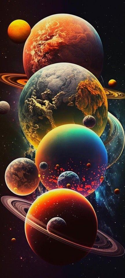 Алмазная мозаика ColorArt Планеты TS 1304 30х60 см