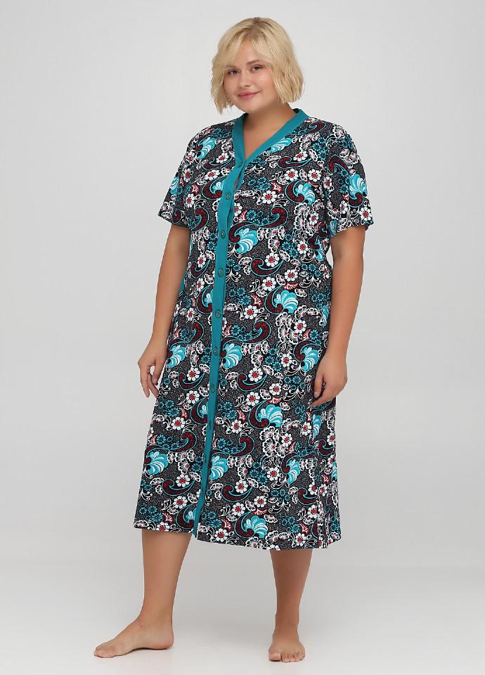 Халат Wild Love 3XL Разноцветный (81646-05)