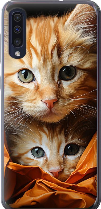 Чехол на Samsung Galaxy A50 2019 A505F Котики 2 (5664u-1668-42517) Чехол на Samsung Galaxy A50 2019 A505F Котики 2 (5664u-1668-42517)