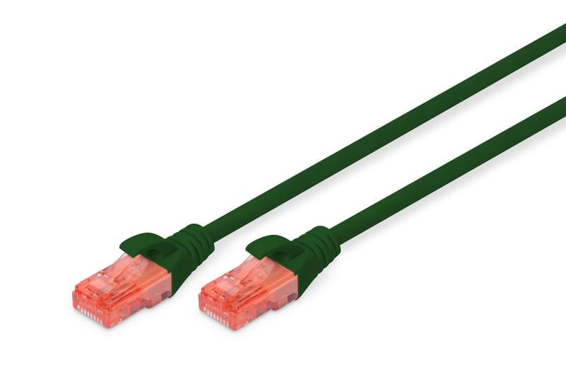 Патч-корд Digitus Cat 6 UTP AWG 26/7 Cu LSZH 10 м Зеленый