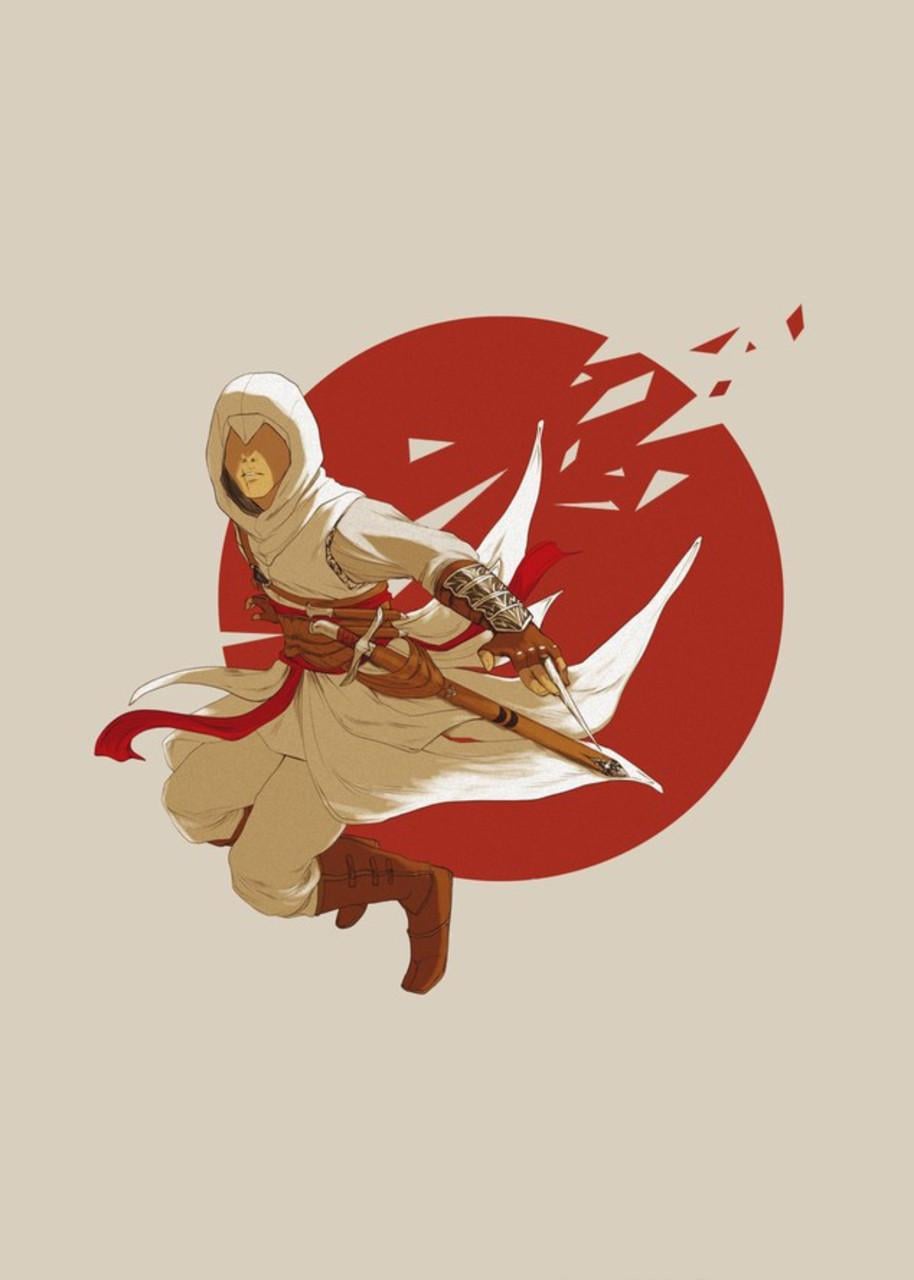 Картина GeekLand Assassins Creed минимализм (AC.09.088)