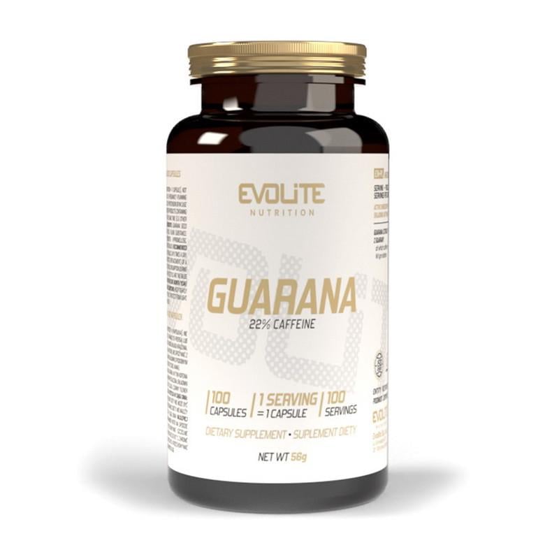 Экстракт гуараны Evolite Nutrition Guarana 22% Caffeine 100 капс. (22241-01)