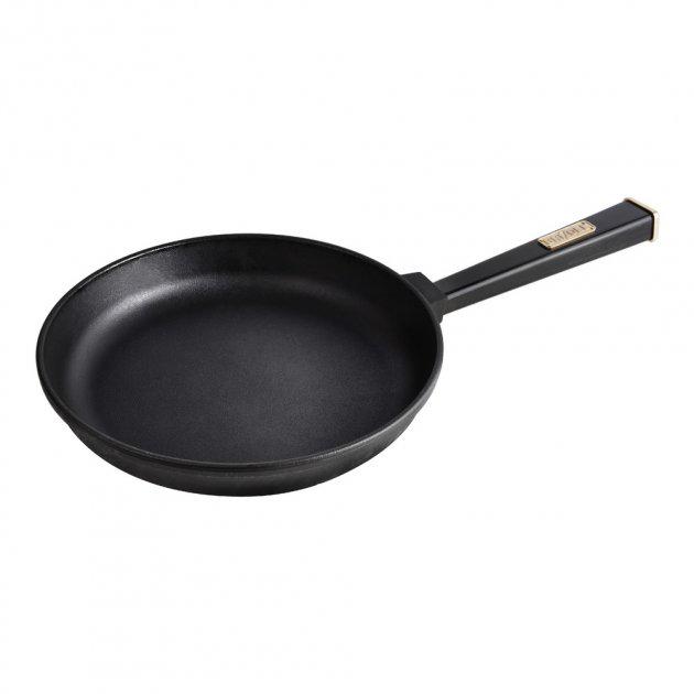 Сковорода чугунная Brizoll Optima-Black O2840-P1 D28 см (NA000010)