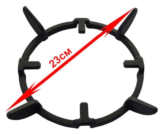 Варильна поверхня комбінована Luxor Modul RI PG Induction 60 GAS BG SS з підставкою Wok Слонова кістка (18406225) - фото 12