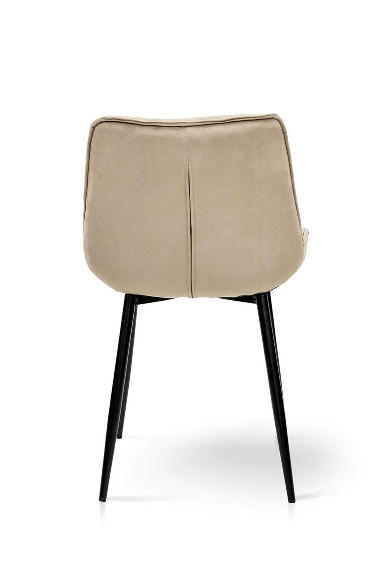 Стілець кухонний Мікс Меблі Прадо Чорний/Велюр/Мокрий пісок - фото 7 Стілець кухонний Мікс Меблі Прадо Чорний/Велюр/Мокрий пісок - фото 7